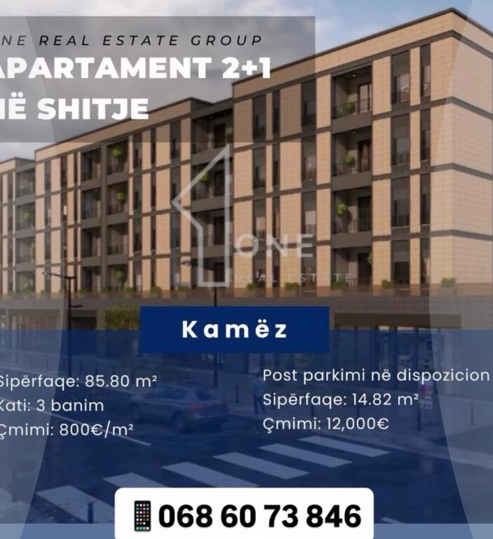 Shitet apartament 2+1