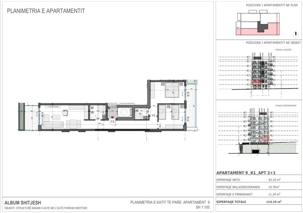 Apartment 2+1 , Sarande