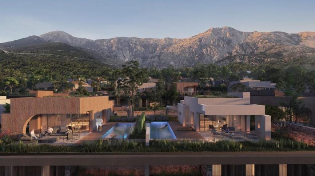  IN VENDITA: VILLA GEMELLA GREEN COAST II 🌊 📍193m² di Costruzione &amp; 348m² di Terreno + Piscina Privata 🏝 Proprio accanto al Salt / Vista Mare Totale 🌅