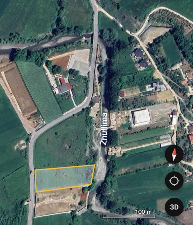 🟤 Shitet Tokë 4000m² Vishnje - Femra 100 📍) 265,000€ - Vendodhje Strategjike 🟢