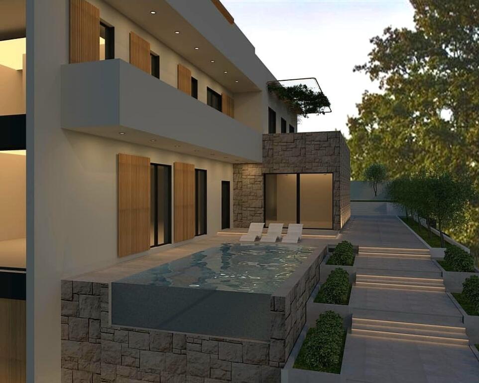 🏘Ville di lusso in vendita con vista mare, sulla collina di Golem, zona strutturata con residenze di ville di lusso
