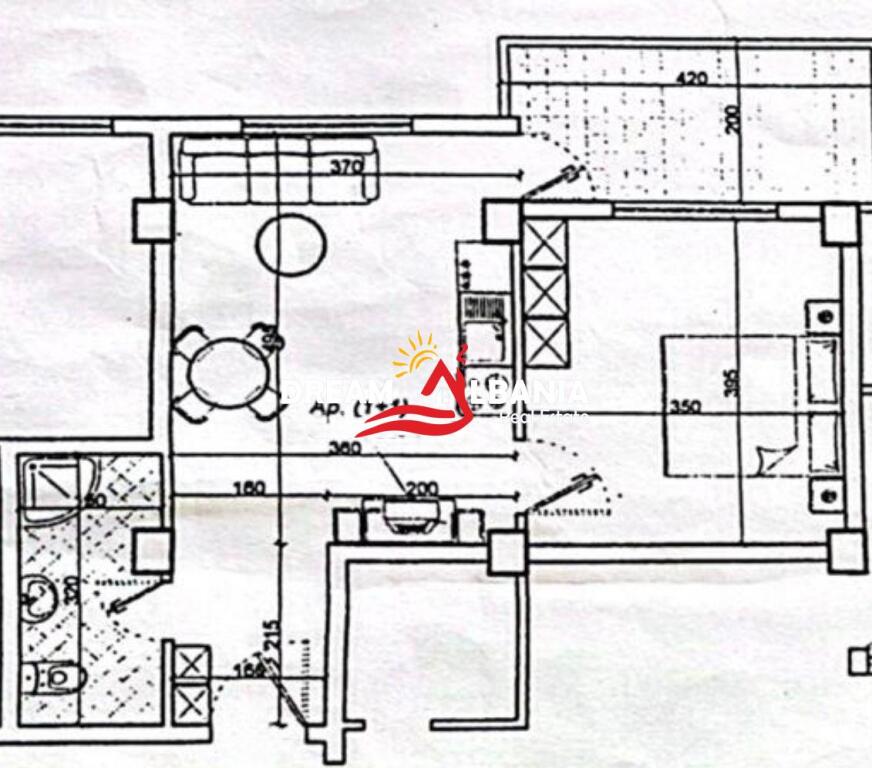 OKAZION Apartamente 1+1 ne Shitje Golem, ne zonen e Fafa-s, ne Durres (ID 41111110)
