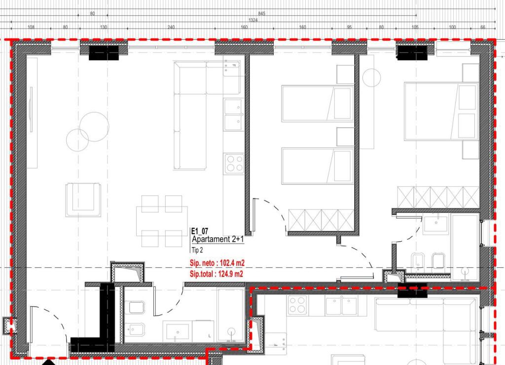 VENDESI APPARTAMENTO 2+1 AL MORINA RESORT, DRYMADES 300.000 EURO