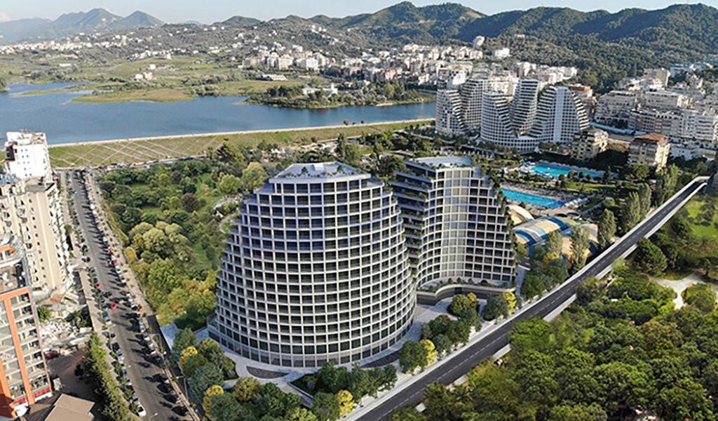 Jepet me qira apatament i mobiluar 2+1+2+Parkim te Rruga e Kosovareve ,Lake View