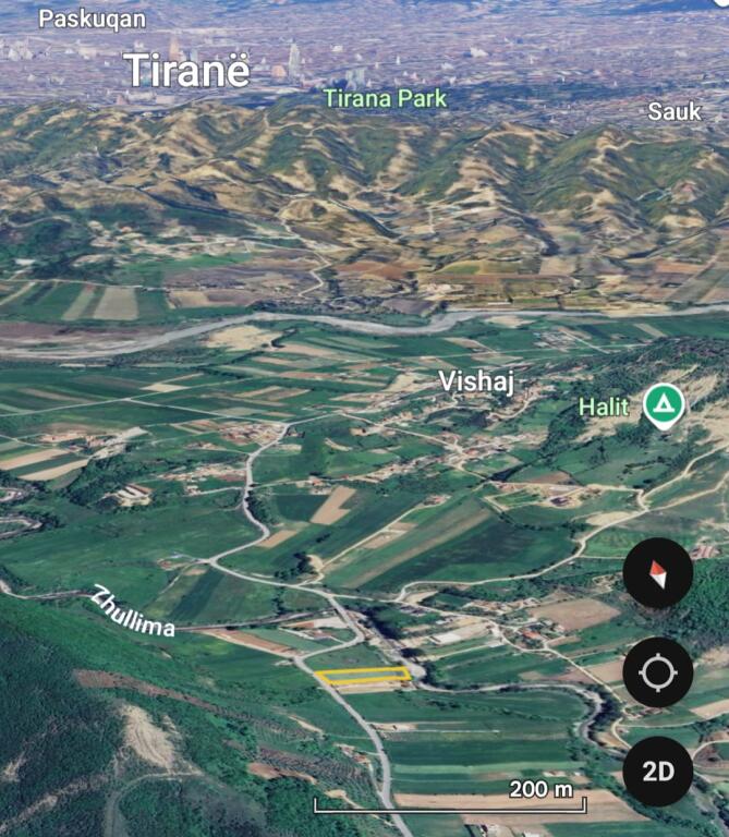 🟤 Shitet Tokë 4000m² Vishnje - Femra 100 📍) 265,000€ - Vendodhje Strategjike 🟢