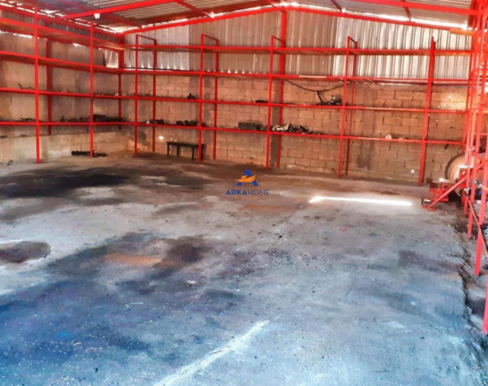 FOR RENT 2 WAREHOUSES 200M WITH YARD 1000M2 "URA E BESHIRIT,KOMBINAT" PRICE ACCORDING TO REQUEST.