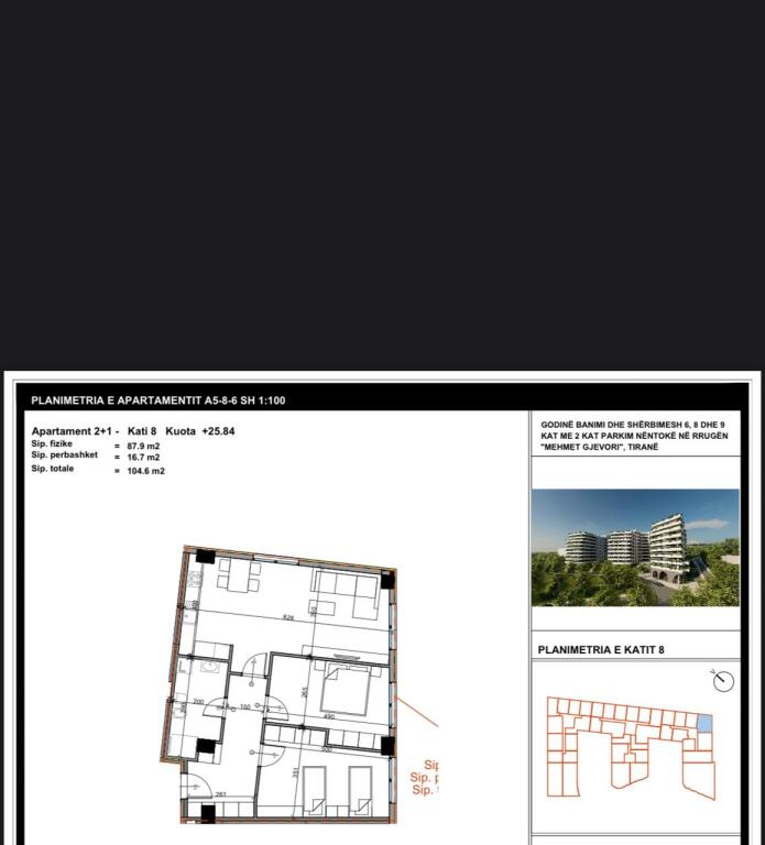 VENDESI APPARTAMENTO 2+1 PASKUQAN 120.300 EURO