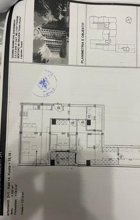 SHITET APARTAMENT 2+1 LAPRAKE 179.100 EURO