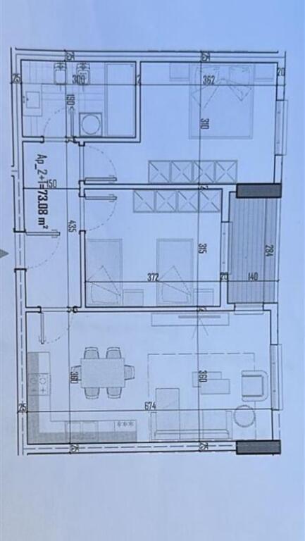 SHITET APARTAMENT 2+1 PASKUQAN 87.000 EURO