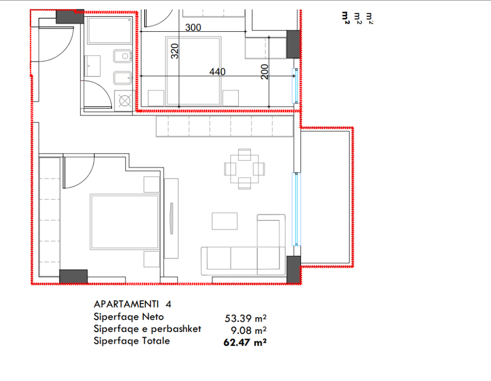 APARTAMENT 1+1 PER ZYRA ME QIRA NE DON BOSKO !!