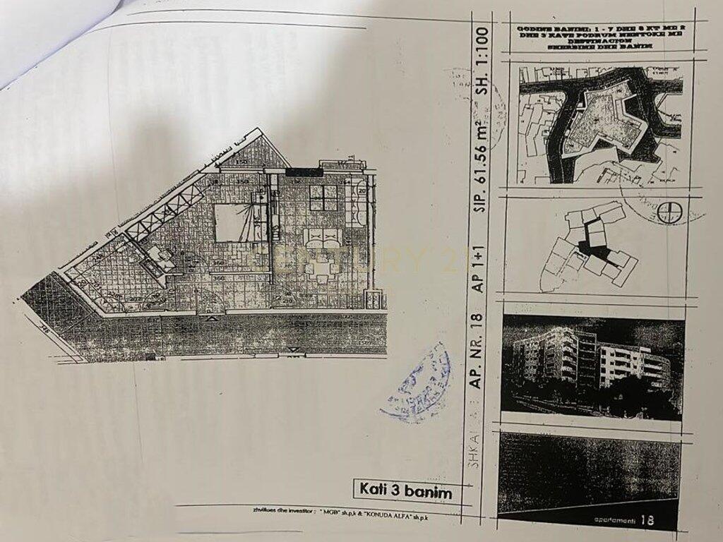 🏡 1-Bedroom Apartment for Sale – Brryl Area, Across from the New Maternity Hospital, Tirana