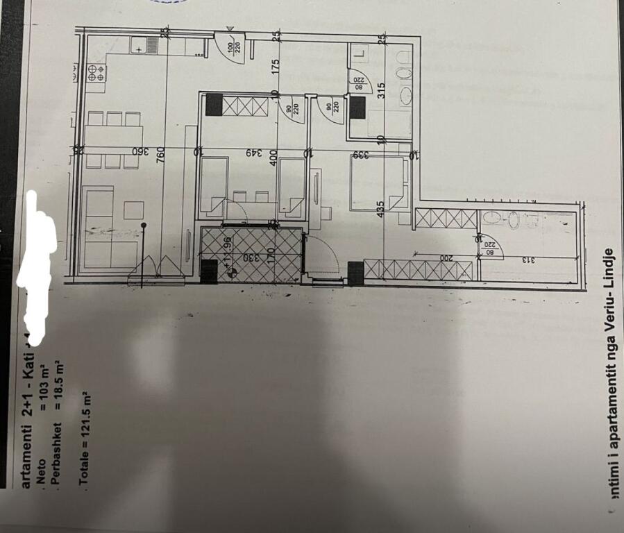 Apartament 2+1+2 në shitje – Kompleksi Aura, Rruga Dritan Hoxha