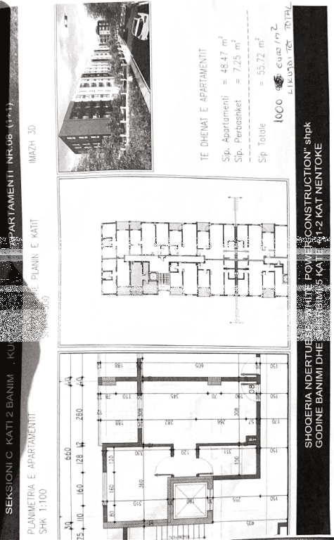 Apartment 1+1 for Sale in Paskuqan 55.720Є, Family Residence