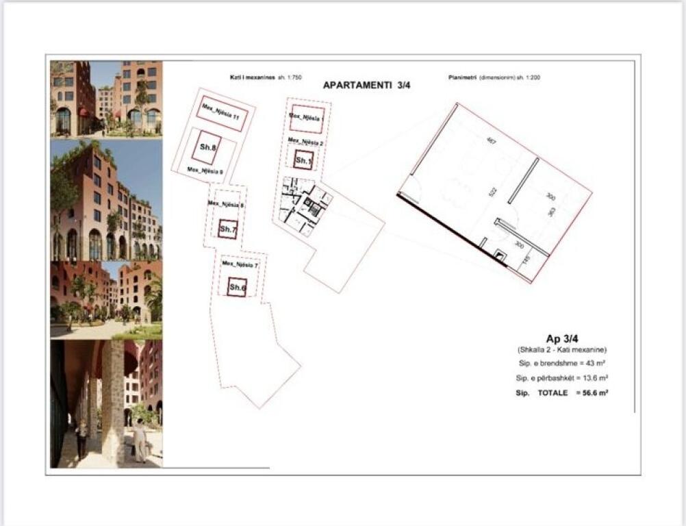 1+1 apartments for sale in one of the most prestigious complexes in Sarande(ID 41111114)