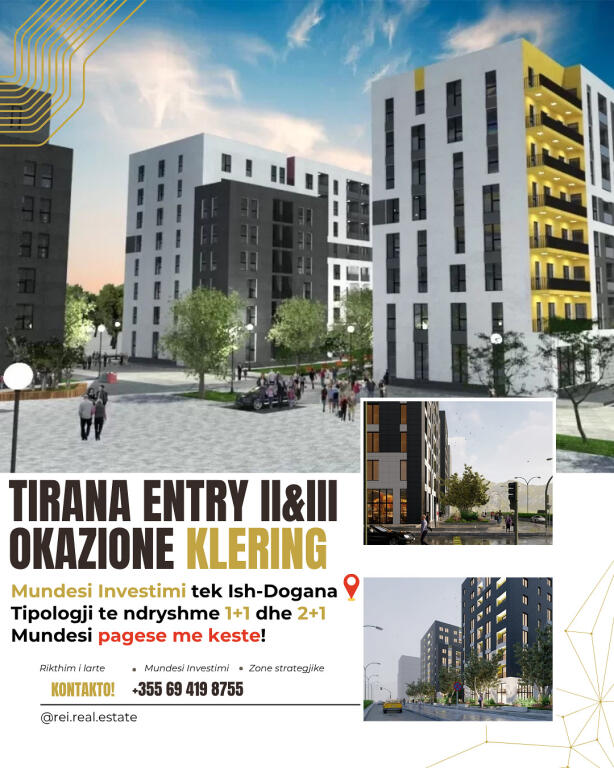 🏡Apartamente 1+1 &amp; 2+1 ne Shitje | 📍Casa Italia | 💶Cmim Okazion