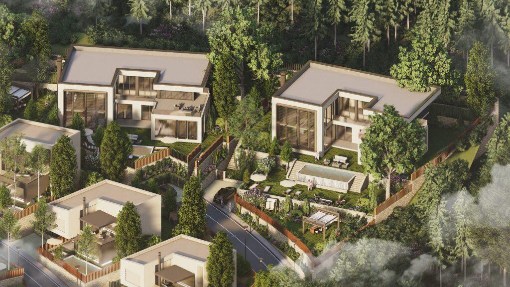 SHITET, DUPLEX 3+1+2, "SEEHËNA RESIDENCE", MJULL BATHORE