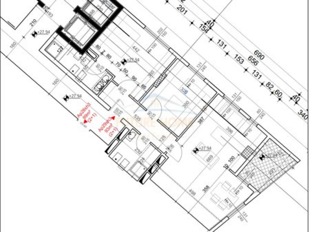 For sale Apartment 2+1+2+Parking Space, Vasil Shanto