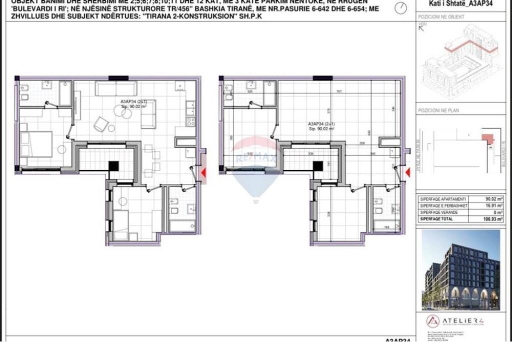 APPARTAMENTO 2+1+2 IN VENDITA PRESSO IL NUOVO BOULEVARD