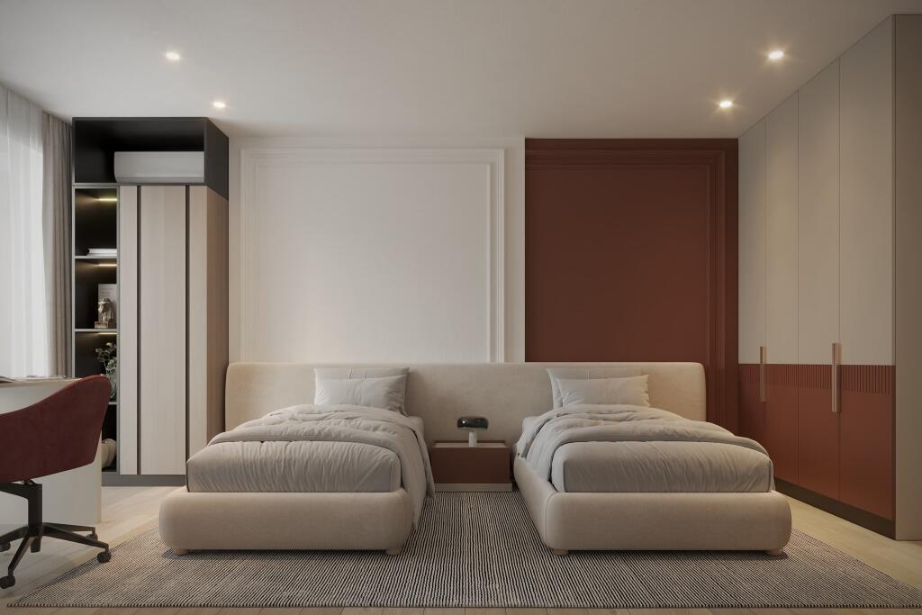 FOR RENT | 💫 STUNNING Luxury Apartment 2+1+2 Bathrooms + Walk-in Closet + 3 Parking Spots – 📍Dry Lake (Near Radisson), First Line with Lake View