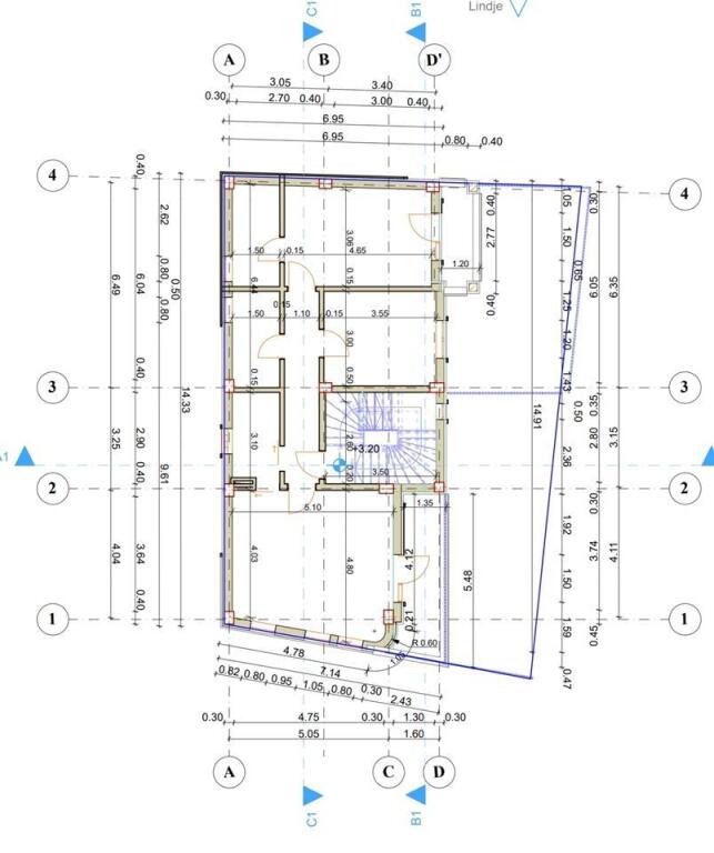 Appartamento 3+1 in Vendita – 110 m² – Quartiere 1