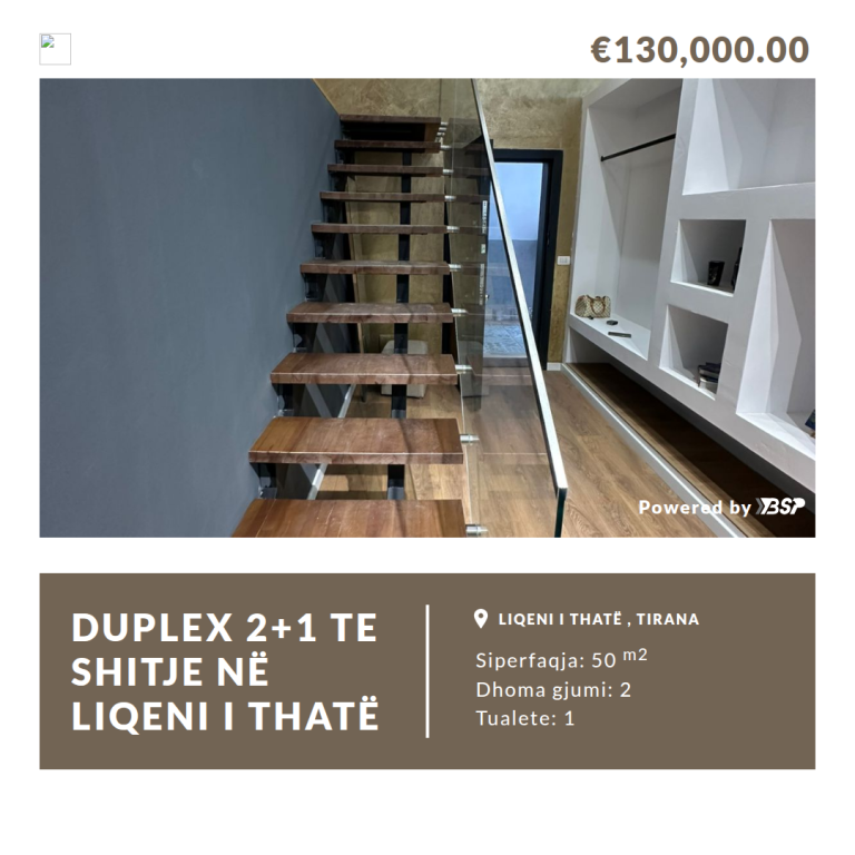 Duplex 2+1 in Vendita al Lago Secco!
