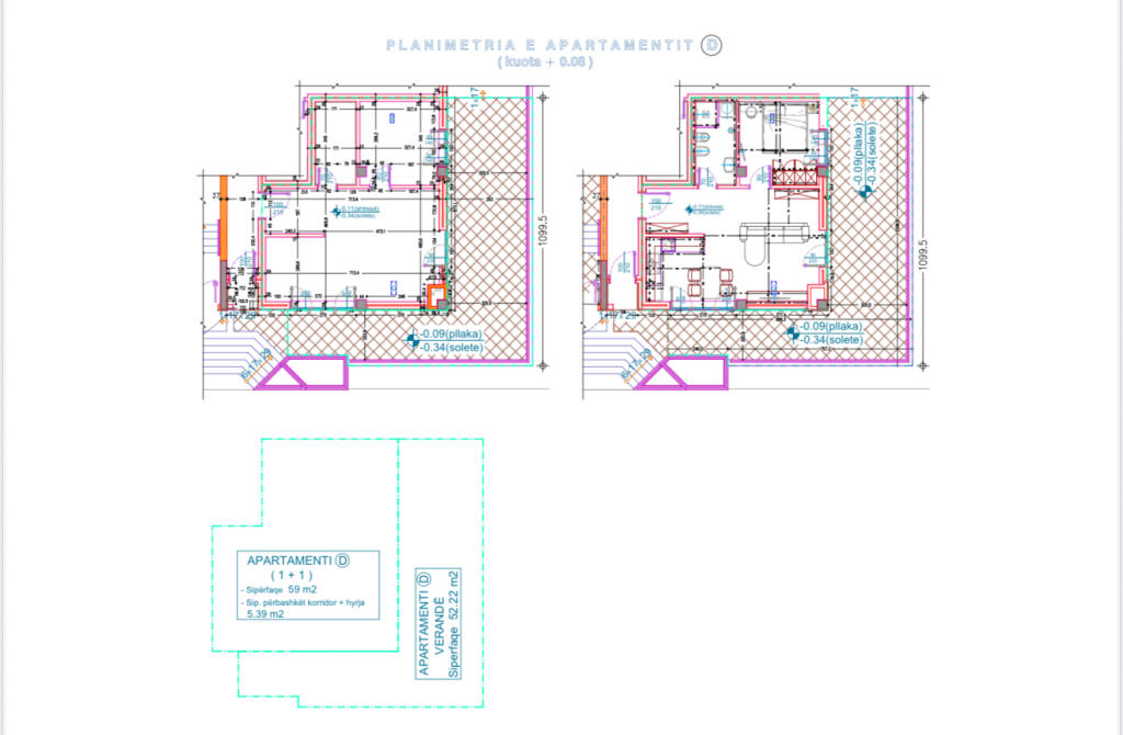 Apartment 1+1 for sale