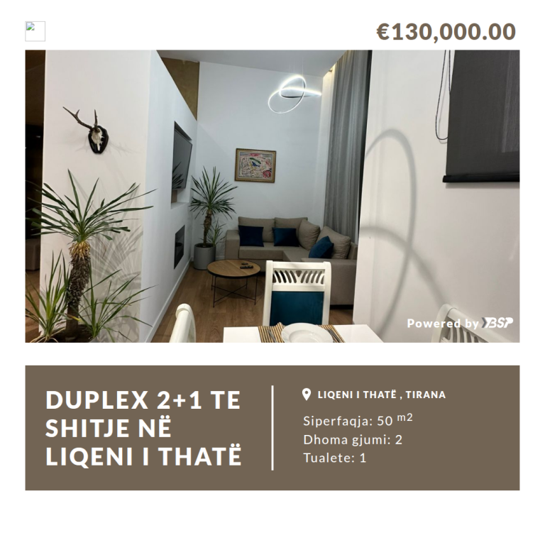 Duplex 2+1 in Vendita al Lago Secco!