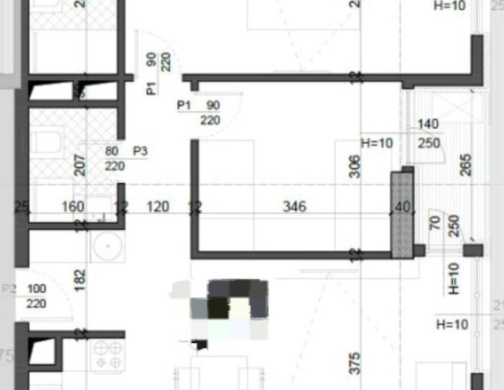 Apartament ne Shitje 2+1 tek Fusha e Aviacionit (ID B120700) Tirane