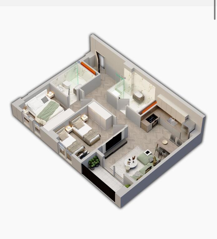 Apartament 2+1+2 për Shitje – Univers City