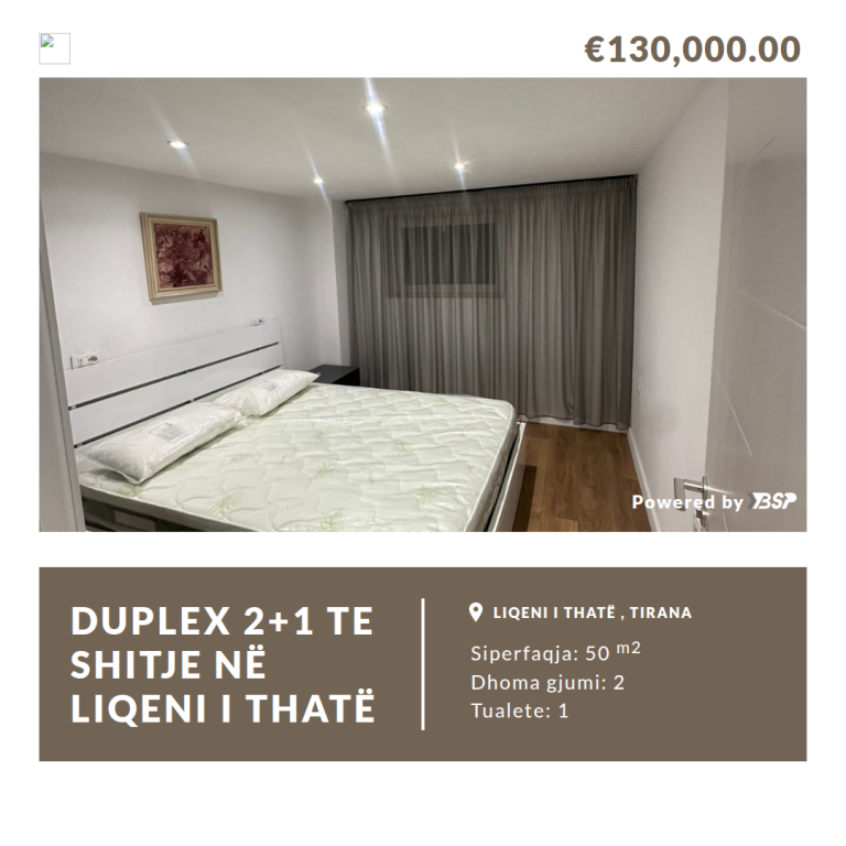 Duplex 2+1 in Vendita al Lago Secco!