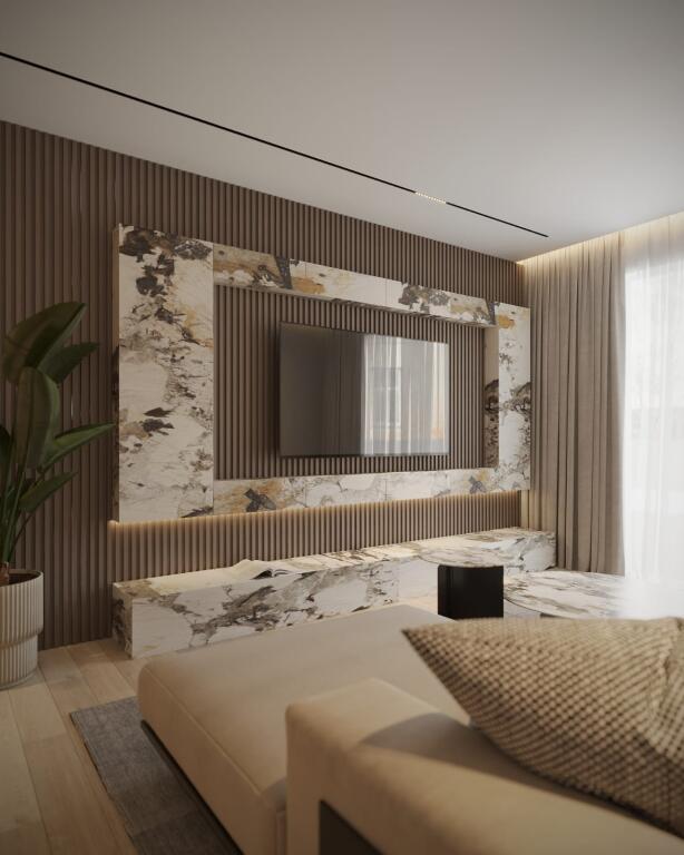 FOR RENT | 💫 STUNNING Luxury Apartment 2+1+2 Bathrooms + Walk-in Closet + 3 Parking Spots – 📍Dry Lake (Near Radisson), First Line with Lake View