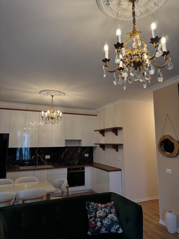 SUPER APARTMENT FOR RENT 2+1+2 AND PARKING ON XHANFIZE KEKO STREET, TIRANA