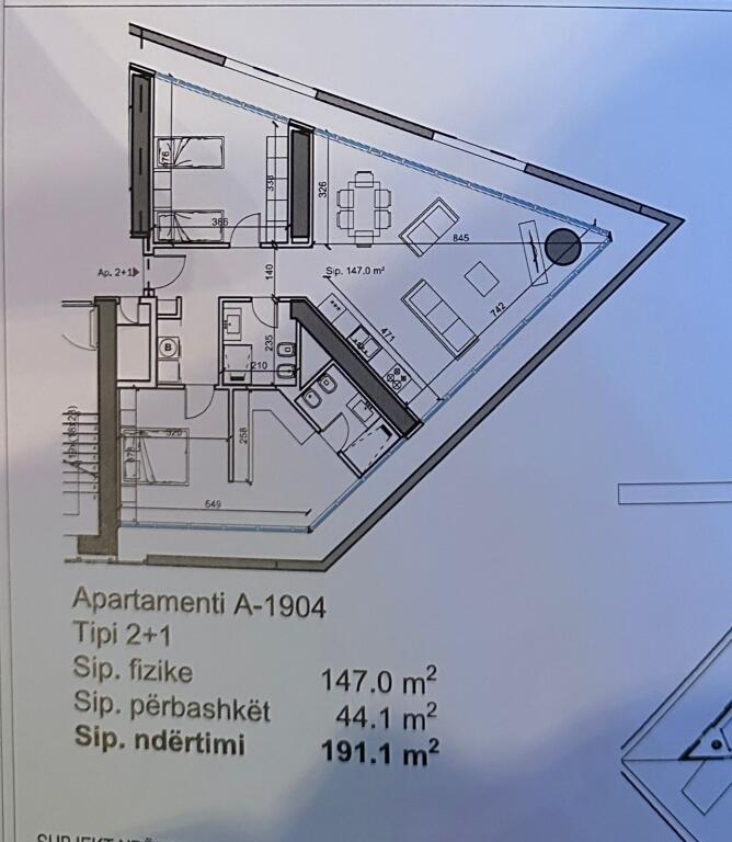 !!! Opportunity For Sale !!! Tirana Tower 34 Floors !!! 1750 Euro/M2