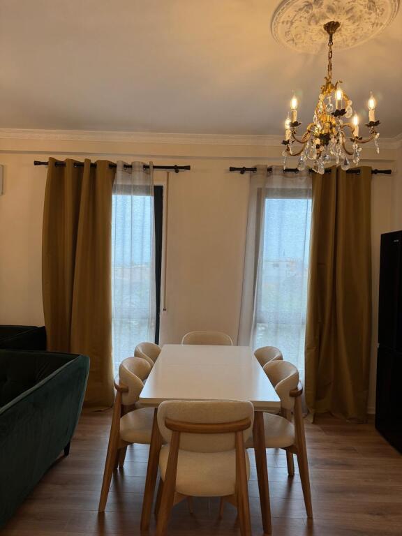 SUPER APARTMENT FOR RENT 2+1+2 AND PARKING ON XHANFIZE KEKO STREET, TIRANA