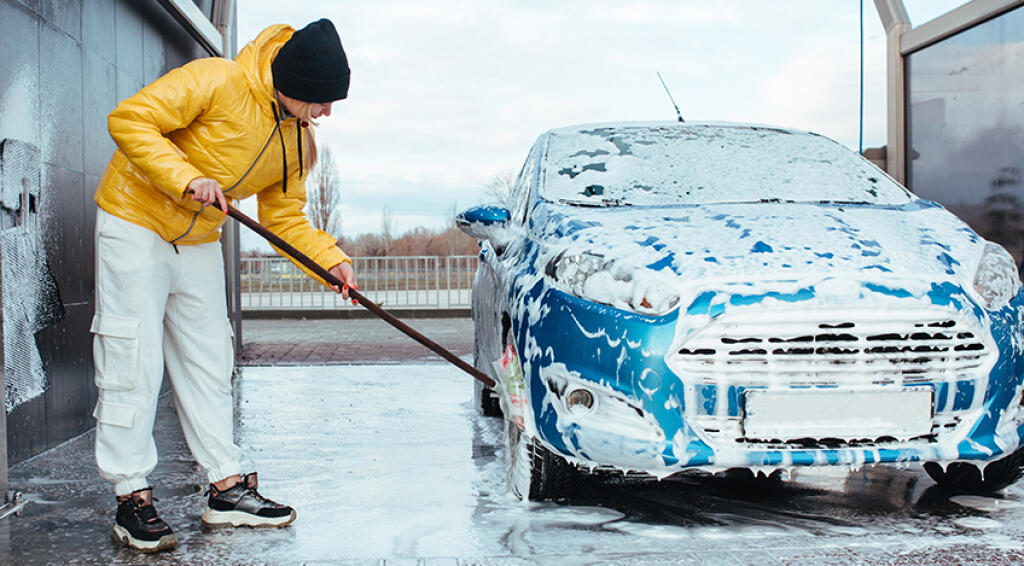 🔑CAR WASH FOR RENT – NEAR QTU 💦150 m²