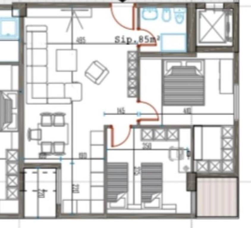 APPARTAMENTO 2+1 IN VENDITA A SFINKSI-OCCASIONE