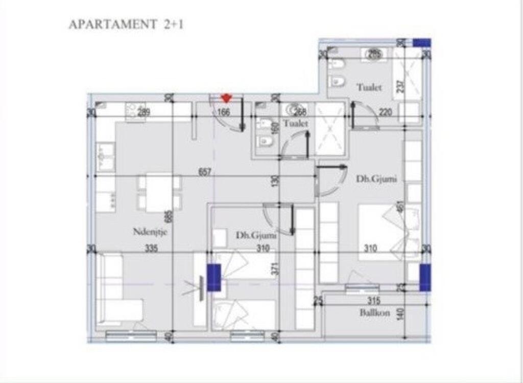 Apartment for sale at Tirana Entry 2