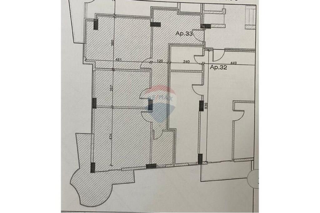 SHITET, APARTAMENT 2+1, FRESKU, TIRANË