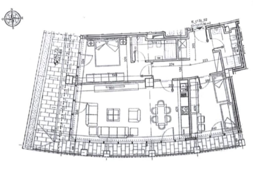 Apartment 2+1+2 for sale at Lake View near the Lake in Tirana ( ID 41211594 )