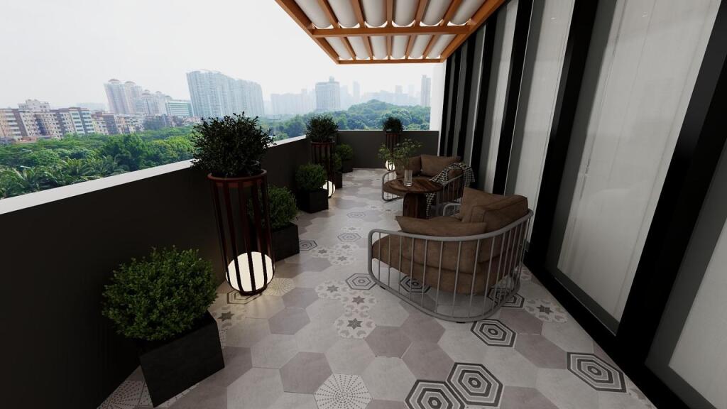 Apartment 3+1+2+ Veranda for Sale, Bermon Residence Building, New Boulevard!