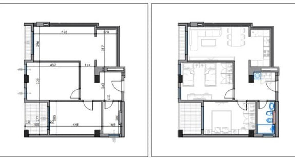 Appartamento in vendita 2+1 a Fresk (ID B120704) Tirana