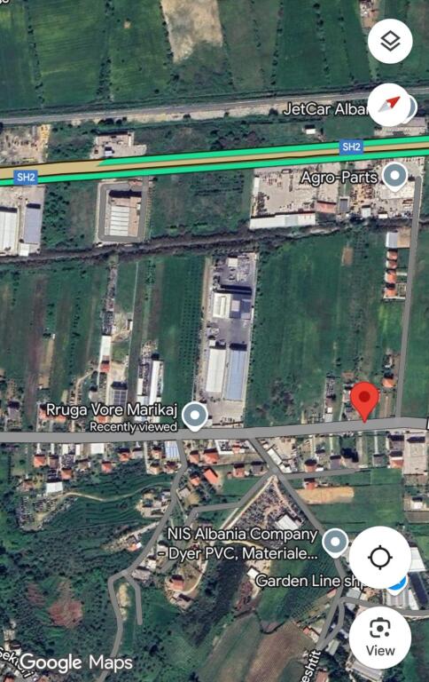 Arable Land for Sale, next to Vore-Marikaj road, the secondary road of the Tirana-Durres highway!