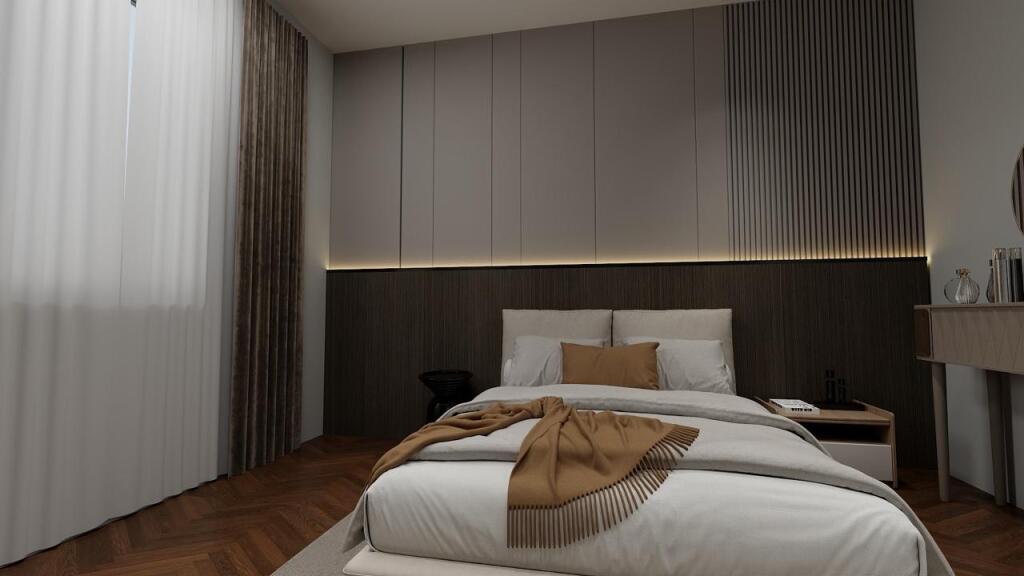 Apartment 3+1+2+ Veranda for Sale, Bermon Residence Building, New Boulevard!