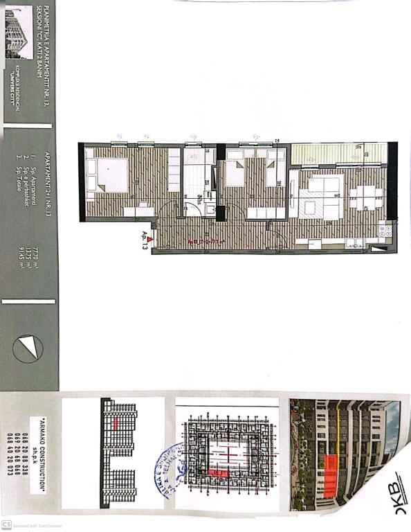 Okazion 2+1 | Univers City | 930€/m²