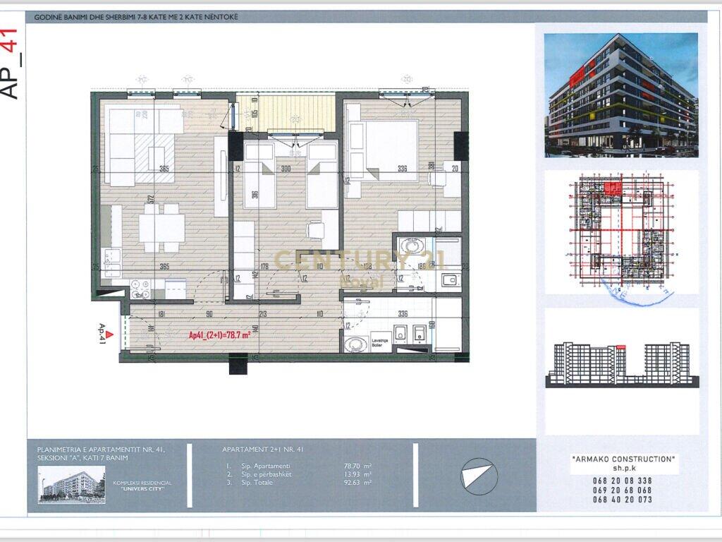 UNIVERS CITY, VENDITA APPARTAMENTO 2+1