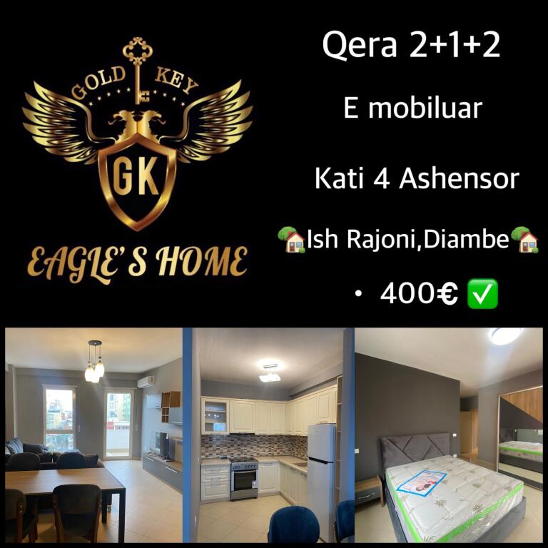 Affitto Appartamento Sistema 2+1+2 📍Ex Regione Quartiere 6 Diambe • 400€ netto✅  📲