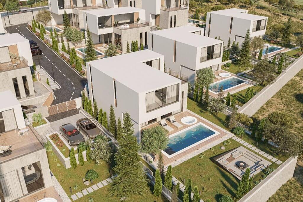 Villa 3+1+3 with swimming pool For Sale in Farkë, Milord Residence