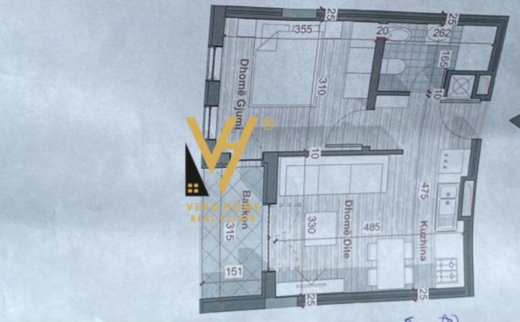 VENDESI APPARTAMENTO 1+1 A UNIVERS CITY, KAMËZ 68.000 EURO