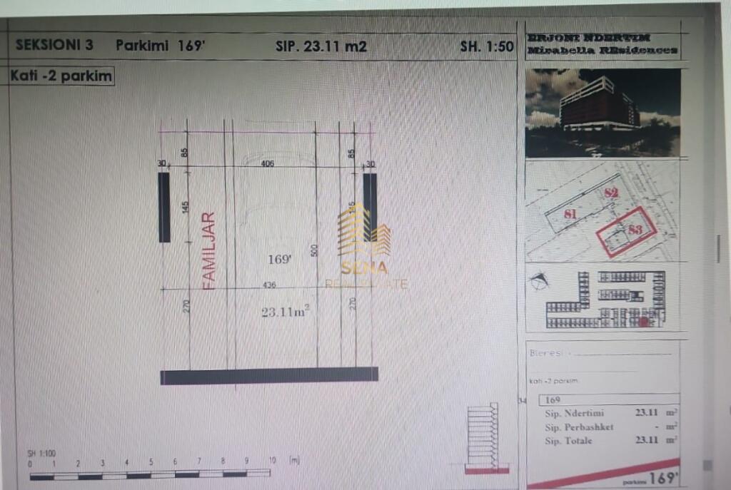 Vendono in vendita 2 posti auto, Complesso Mirabela – Xhamllik, 32.000 Euro