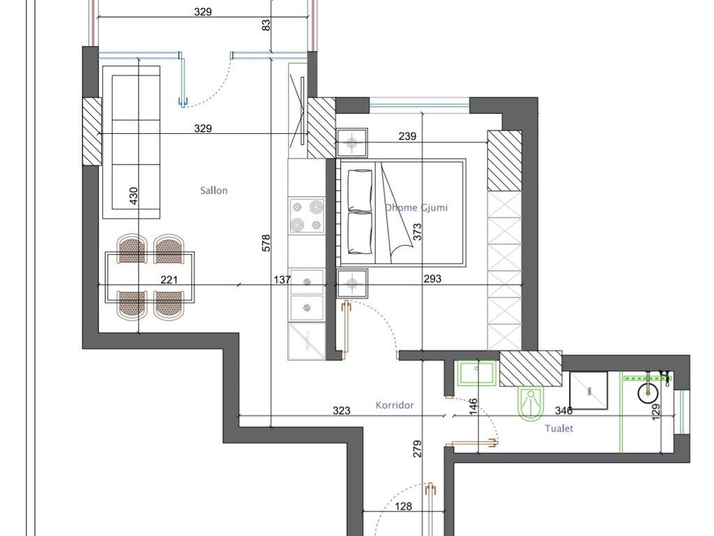 Astir, Apartament 1+1 Në Shitje!